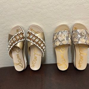 Shoes by Sam Edelman both pair 7 1/2 size $25 each